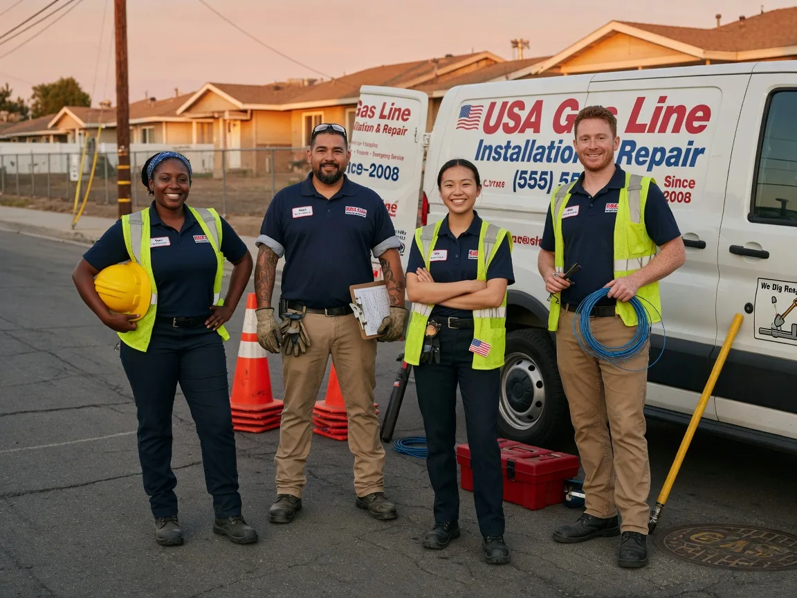 Gas Line Installation company in Reidville, SC